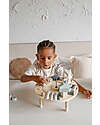 Tryco Baby Multi-Activity Wooden Coffee Table - Stimulates Creativity - 18+ m Wooden Stacking Toys