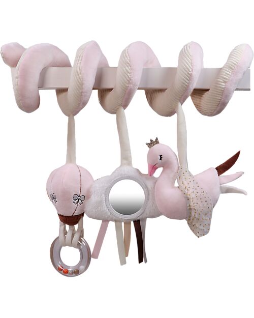 Tryco Baby MultiActivity Spiral Baby Toy Swan Ivy Suitable from Birth unisex bambini