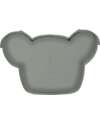 Tryco Baby Plate Koala Kyle - Olive Gray - Silicone Bowls & Plates