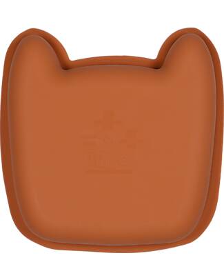Tryco Baby Plate Leopard Lenny - Sienna - Silicone Bowls & Plates