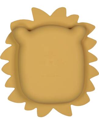 Tryco Baby Plate Lion Leo - Honey Gold - Silicone Bowls & Plates