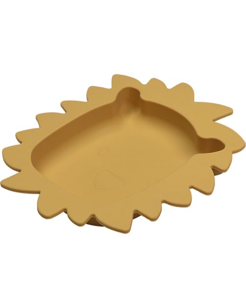 Tryco Baby Plate Lion Leo - Honey Gold - Silicone Bowls & Plates