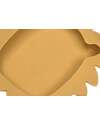 Tryco Baby Plate Lion Leo - Honey Gold - Silicone Bowls & Plates