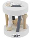 Tryco Baby Rotating Wooden Rattle - Non-toxic Water Paints - 12+ m Wooden Stacking Toys