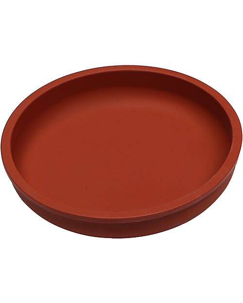 Tryco Baby Silicone Plate - Dark Rust - 100% Safe Bowls & Plates