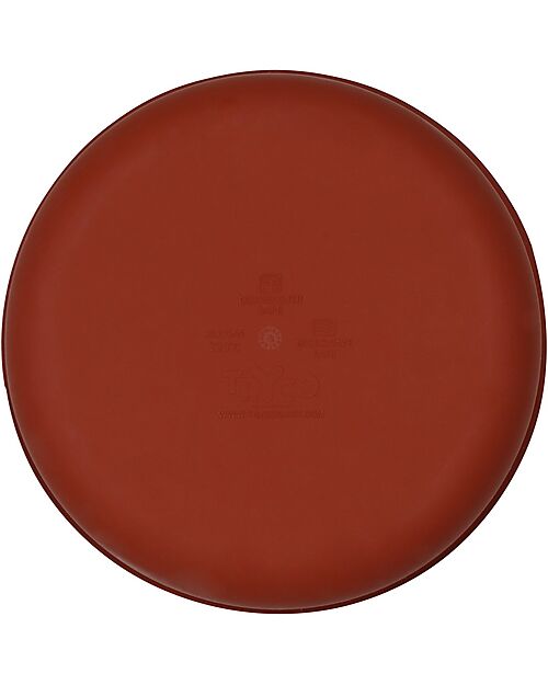 Tryco Baby Silicone Plate - Dark Rust - 100% Safe Bowls & Plates