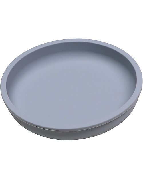 Tryco Baby Silicone Plate - Dusty Blue - 100% Safe Bowls & Plates