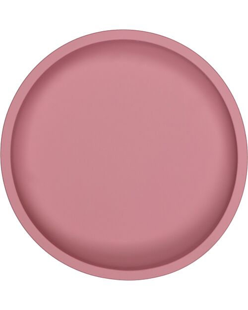 Tryco Baby Silicone Plate - Dusty Pink - 100% Safe Bowls & Plates