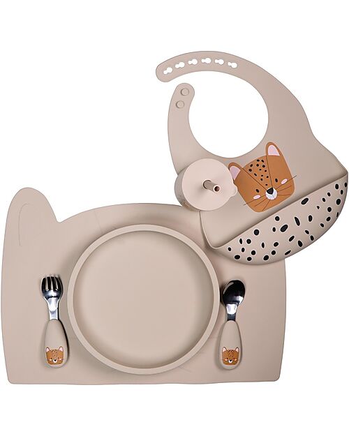 Tryco Baby Silicone Plate - Sand - 100% Safe Bowls & Plates