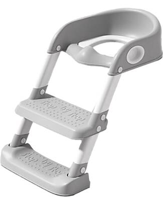 Tryco Baby Toilet Trainer - Grey - Non-Slip - 34 x 35 x 44 cm Toilet Steps