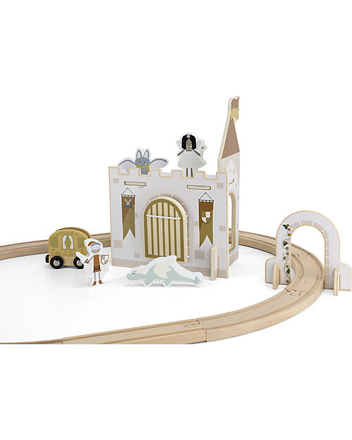 Tryco Baby Train Track Extension - Fantasy - 2+ Years Wooden Toy Cars, Trains & Trucks