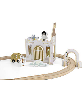 Tryco Baby Train Track Extension - Fantasy - 2+ Years Wooden Toy Cars, Trains & Trucks