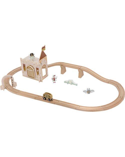 Tryco Baby Train Track Extension - Fantasy - 2+ Years Wooden Toy Cars, Trains & Trucks