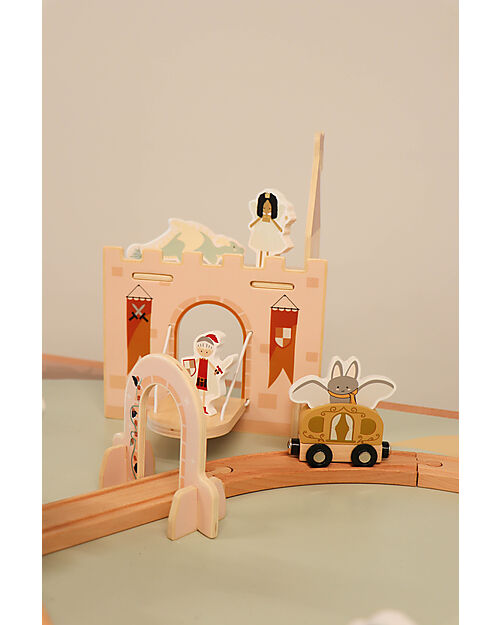 Tryco Baby Train Track Extension - Fantasy - 2+ Years Wooden Toy Cars, Trains & Trucks