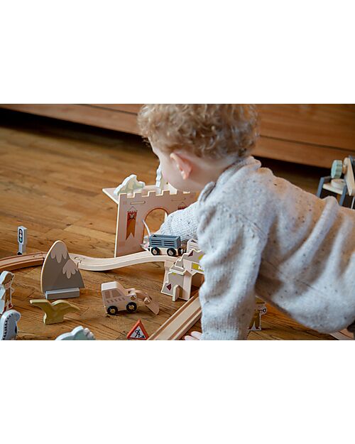 Tryco Baby Train Track Extension - Fantasy - 2+ Years Wooden Toy Cars, Trains & Trucks