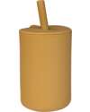 Tryco Baby Tumbler with Straw - Honey/Gold - Silicone - 0+ Beakers
