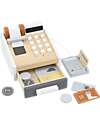 Tryco Baby Wooden Cash Register - Non-toxic Water Colors - 3+ Years Pretend Play