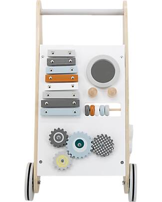 Tryco Baby Wooden First Steps Trolley - Multiactivity - 12+ m Push-Toys