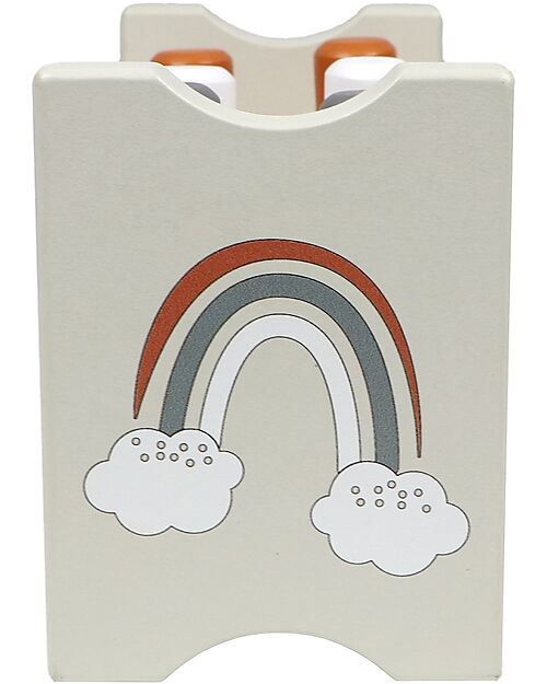 Tryco Baby Wooden Hammer and Peg Toy - Non-toxic Water Paints - 12+ m Wooden Stacking Toys