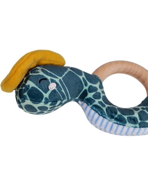 Tryco Baby Wooden Plush Teether - Steve Snake Teethers