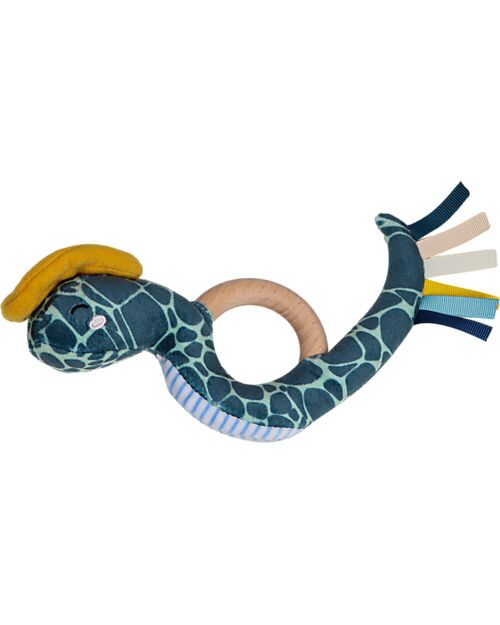 Tryco Baby Wooden Plush Teether - Steve Snake Teethers