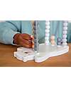 Tryco Baby Wooden Polar Bear Abacus - Helps the development of Intellectual Abilities - 18+ m Montessori Toys