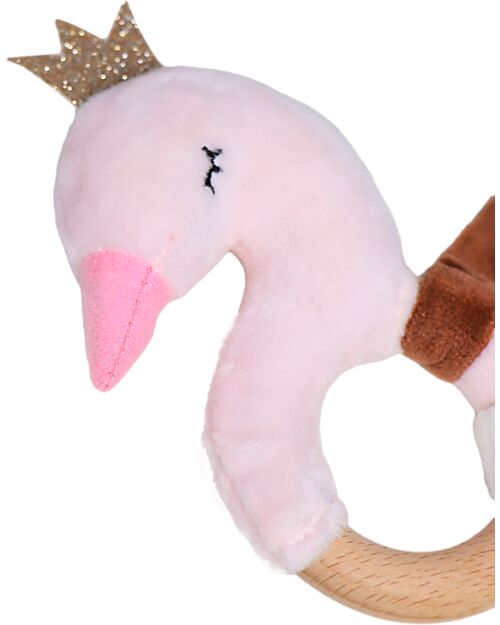 Tryco Baby Wooden Teether - Swan Ivy Teethers