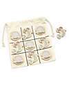 Tryco Baby Wooden Tic Tac Toe - Mermaid - Bring it Always With you! Wooden Stacking Toys