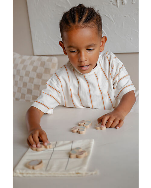 Tryco Baby Wooden Tic Tac Toe - Mermaid - Bring it Always With you! Wooden Stacking Toys