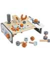 Tryco Baby Wooden Tool Bench - Non-Toxic Water Paints - 3+ Years Wooden Toy Tools