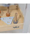 Tryco Baby Wooden Tool Bench - Non-Toxic Water Paints - 3+ Years Wooden Toy Tools