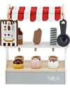 Tryco Baby Wooden Toy Ice Cream Parlour - Non-toxic Water Paints - 18+ m Toy Kitchens
