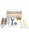 Tryco Baby Wooden Toy Toolbox - Non-Toxic Water Paints - 2+ Years Pretend Play