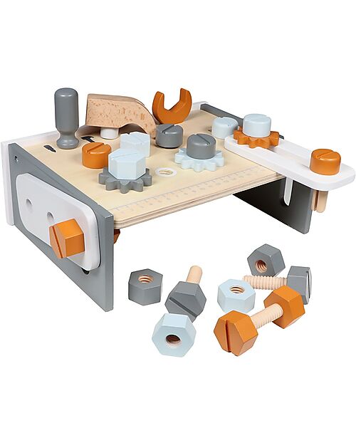 Tryco Baby Wooden Toy Work Table - Non-toxic Water Paints - 3+ Years Pretend Play