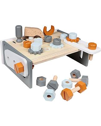 Tryco Baby Wooden Toy Work Table - Non-toxic Water Paints - 3+ Years Pretend Play
