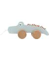 Tryco Baby Wooden Trolling Toy - Crocodile - Encourages Movement - 10+ m Pull Toys