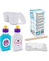 Tuban DIY Slime Kit - Cloud with Artificial Snow - 6+ Years Sensory Games_