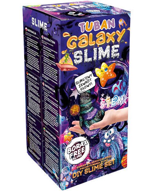 Tuban DIY Slime Kit with Glitter - Galaxy - 6+ Years Sensory Games_