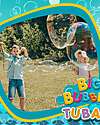 Tuban Giant Bubble Wand Set - 400 ml Liquid - for Kids and Family - 3+ years Outdoor Games and Toys_