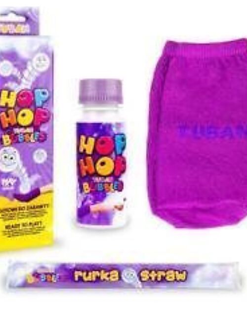 Tuban Hop Hop Bouncing Bubbles with Magic Glove - 60 ml - 3+ Years Outdoor Games and Toys_