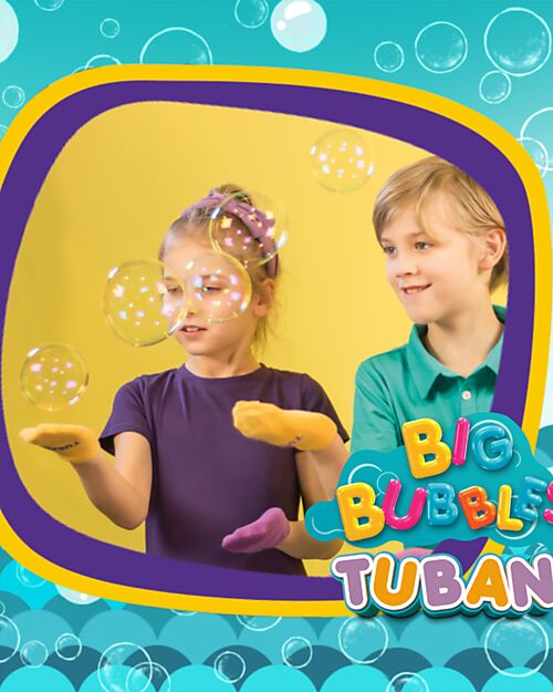 Tuban Hop Hop Bouncing Bubbles with Magic Glove - 60 ml - 3+ Years Outdoor Games and Toys_
