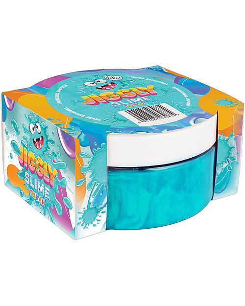 Tuban Jiggly Slime - Pearl Turquoise - 200 g - 6+ Years Sensory Games_