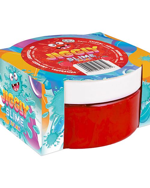 Tuban Scented Jiggly Slime - Strawberry Red - 200 g - 6+ Years Sensory Games_