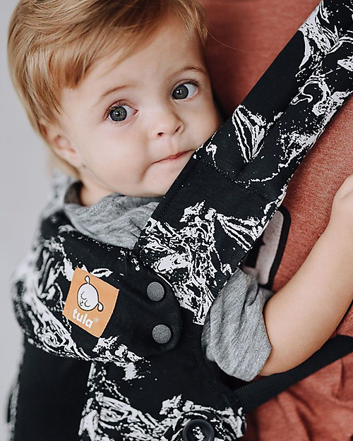 Tula Free-to-Grow Baby Carrier, Marble Coast - From 3.2 Kg, Grows with your Baby! Baby Carriers