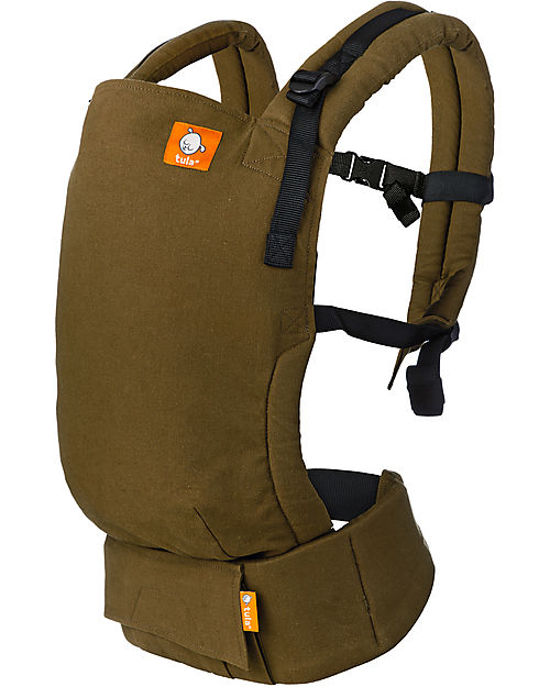 Tula Free-to-Grow Baby Carrier - Olivine - From 3,2 Kg - in Hemp - Grows with Baby! Baby Carriers