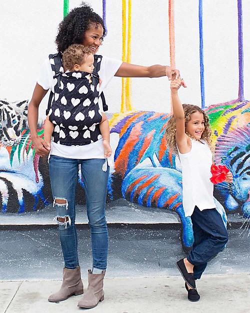 Tula Free-to-Grow Baby Carrier, Wild Hearts - From 3.2 Kg, Grows with your Baby! Baby Carriers