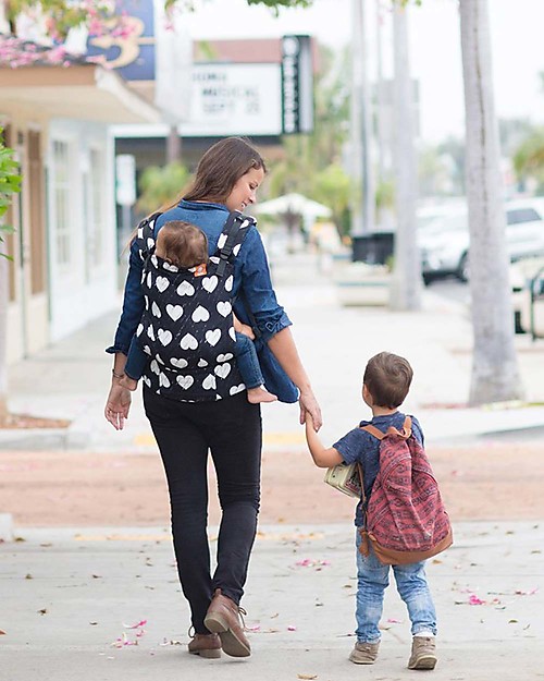 Tula Free-to-Grow Baby Carrier, Wild Hearts - From 3.2 Kg, Grows with your Baby! Baby Carriers