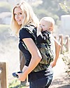 Tula Toddler Carrier Canvas From 11 Kg - Black Lightning - For Children who love Cuddles! Baby Carriers