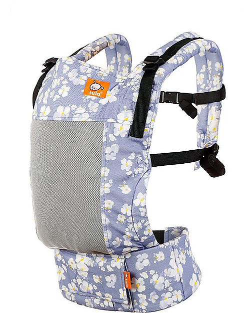 Tula Toddler Carrier Canvas From 11 Kg - Sophia Coast - Tall and Wide! Baby Carriers