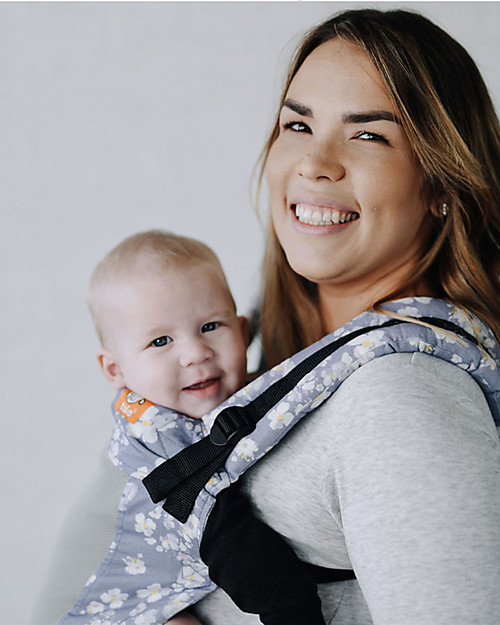 Tula Toddler Carrier Canvas From 11 Kg - Sophia Coast - Tall and Wide! Baby Carriers